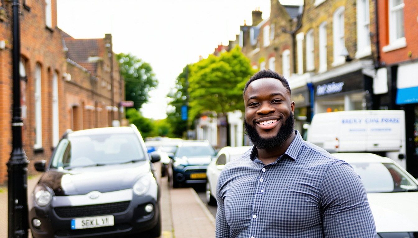 Happy Seller in Newark